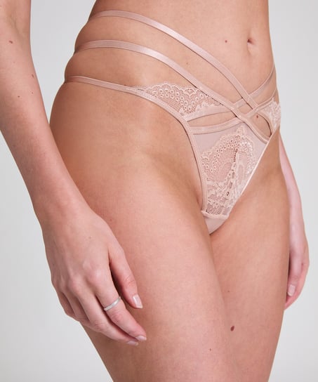 Stringtrosa Janine, Beige