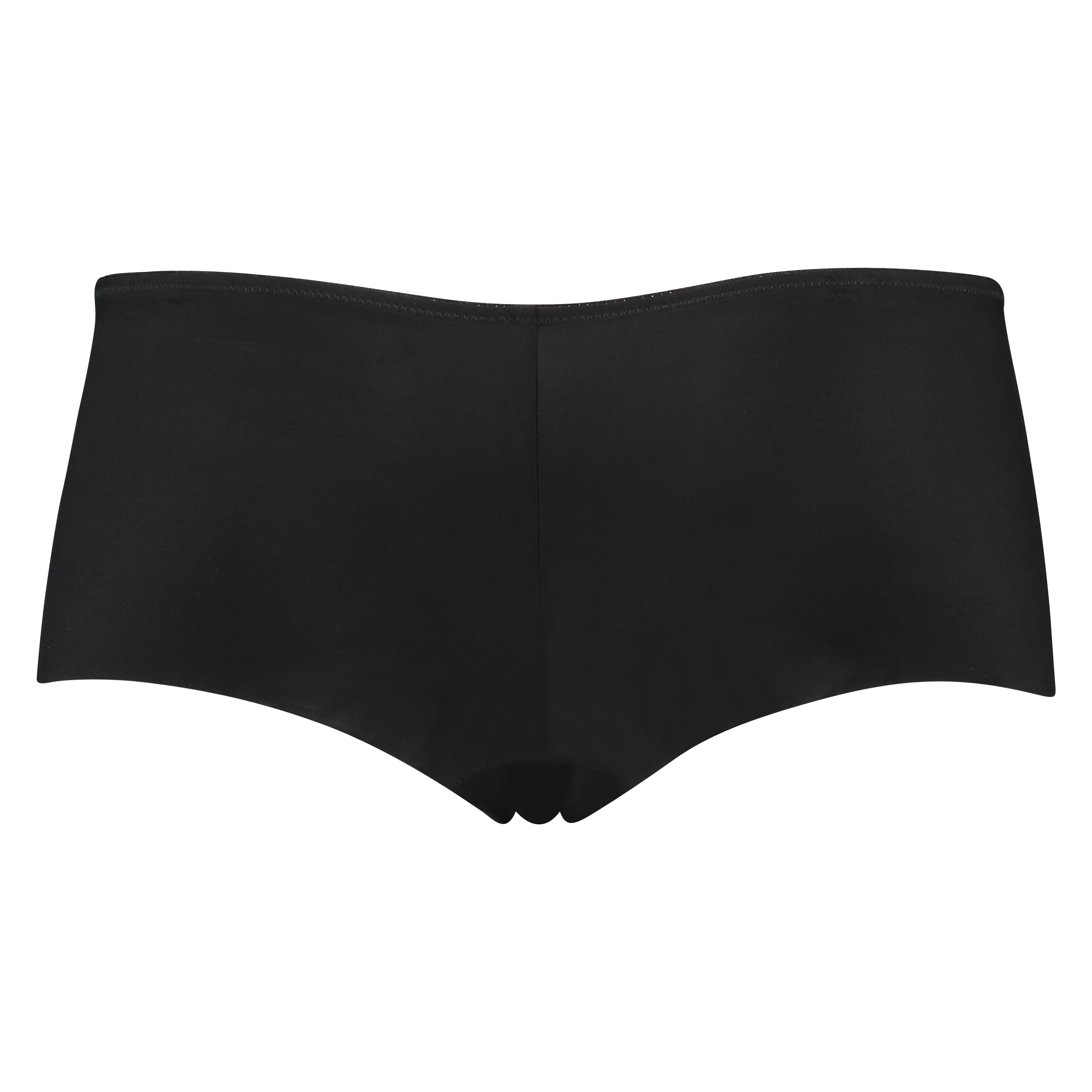 Osynlig burn-out kortbyxa, Svart, main