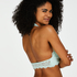 Bralette Halter Lace, Grön