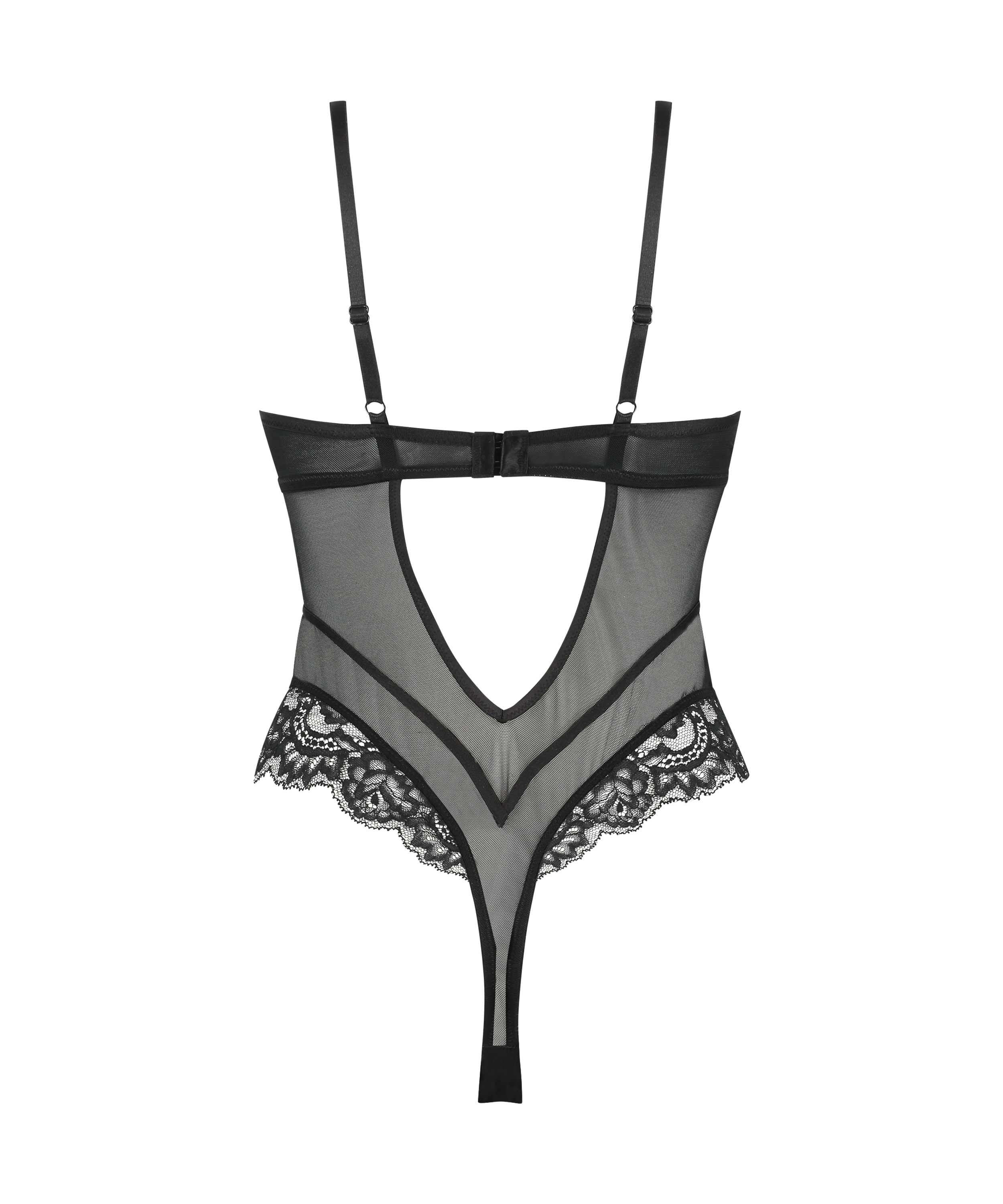 Camiknickersbody, Svart, main