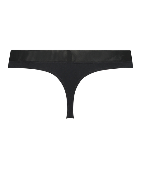 Mesh thong, Svart