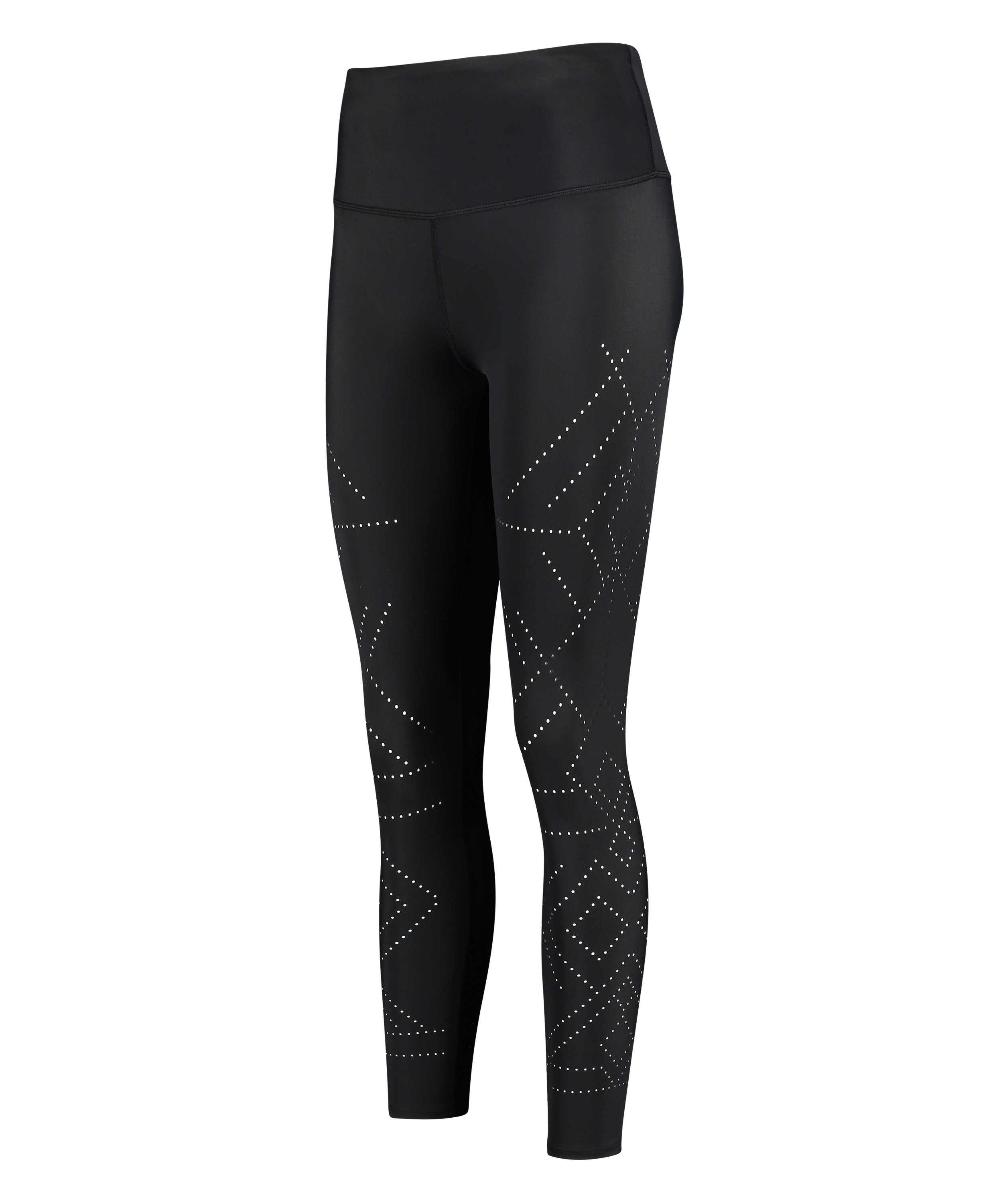 HKMX avskurna sportleggings med h&ouml;g midja Naira, Svart, main