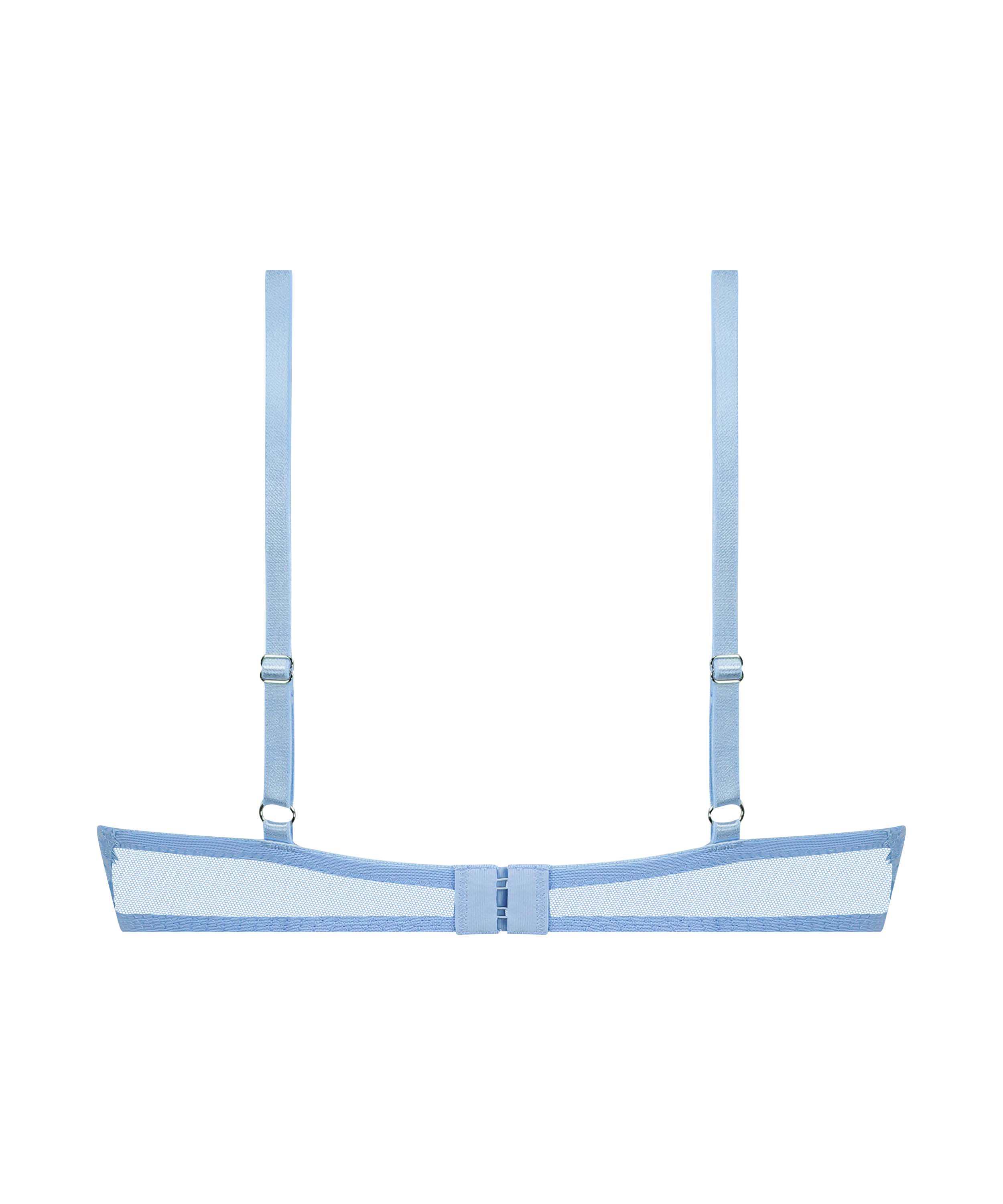 Formpressad bygel-bh med push-up Isabella, Blå, main