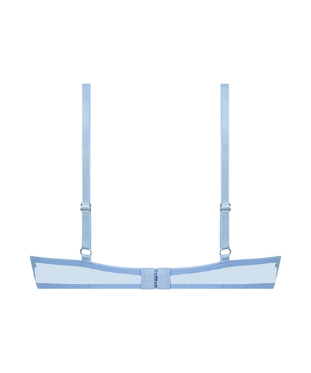 Formpressad bygel-bh med push-up Isabella, Blå