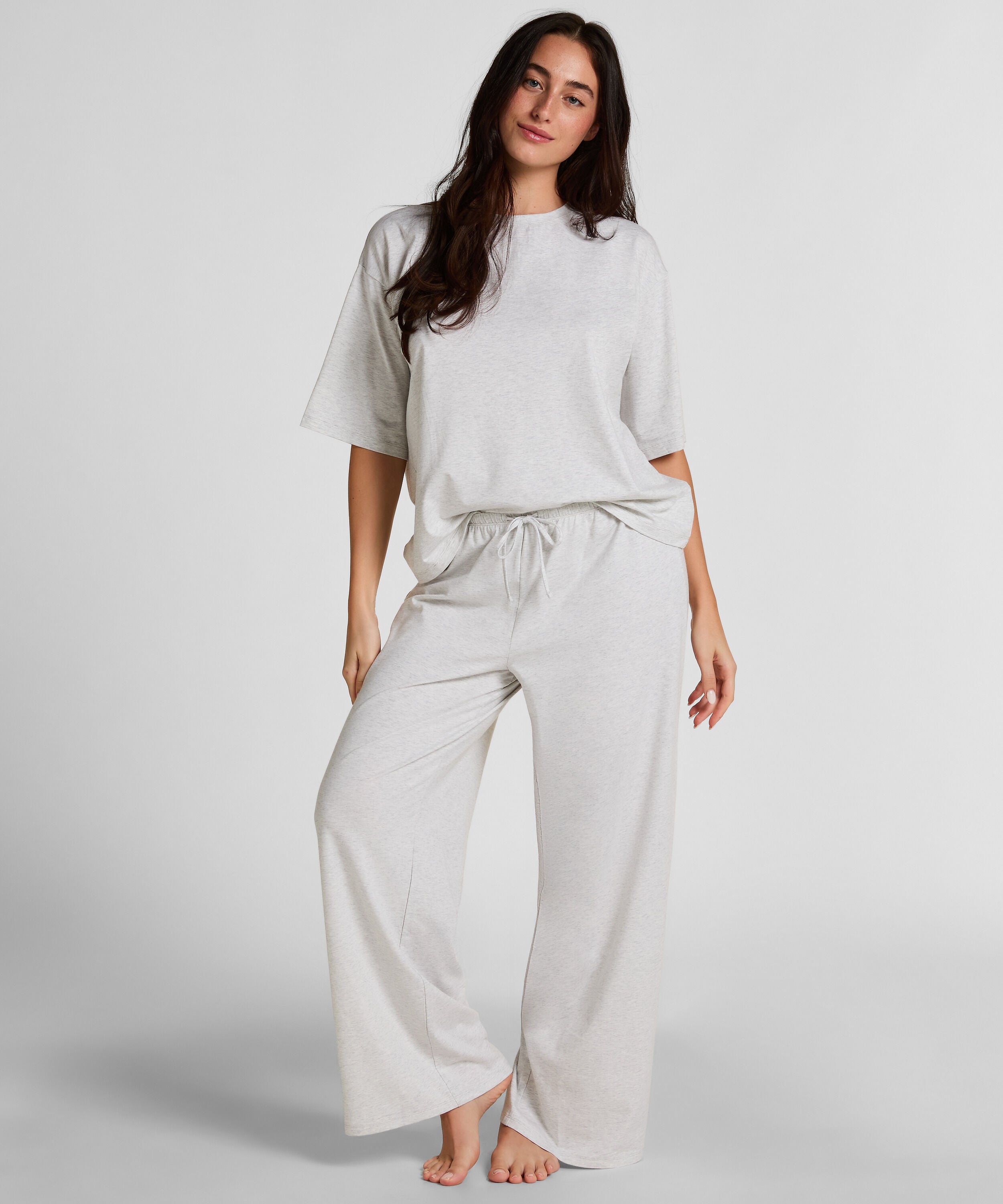 Pyjamas Byxor Loose, Grå Pyjamas Byxor Loose, Grå