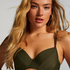 Bikiniöverdel Luxe, grön