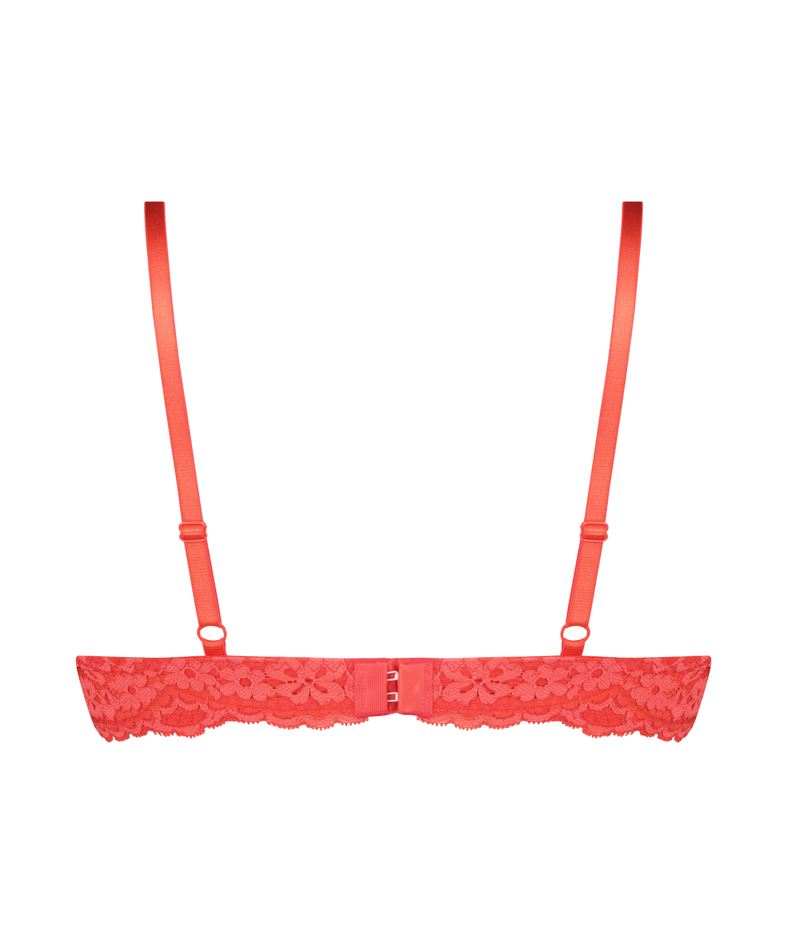 Icke-formpressad bygel-bh Rose, Röd, main