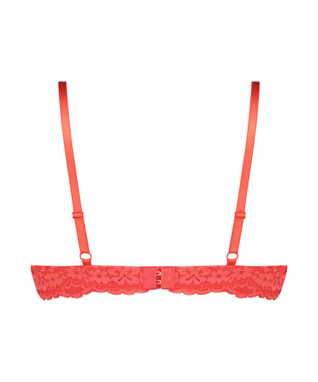 Icke-formpressad bygel-bh Rose, Röd