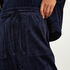 Velour joggingbyxor, blå
