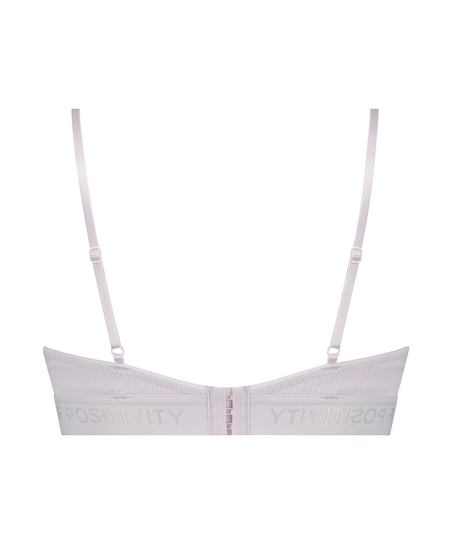 Icke-formpressad bygel-bh Amelia, Lila