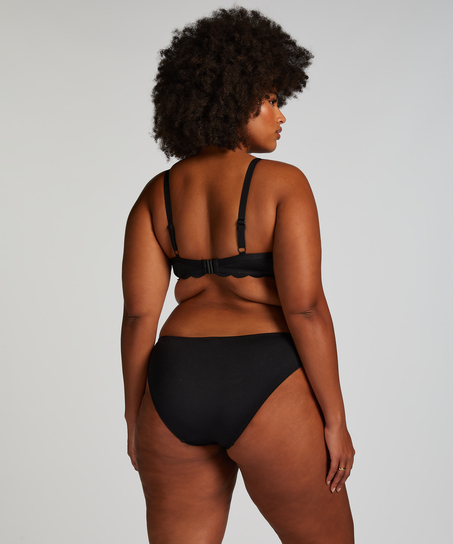 Rio Bikiniunderdel Scallop, Svart