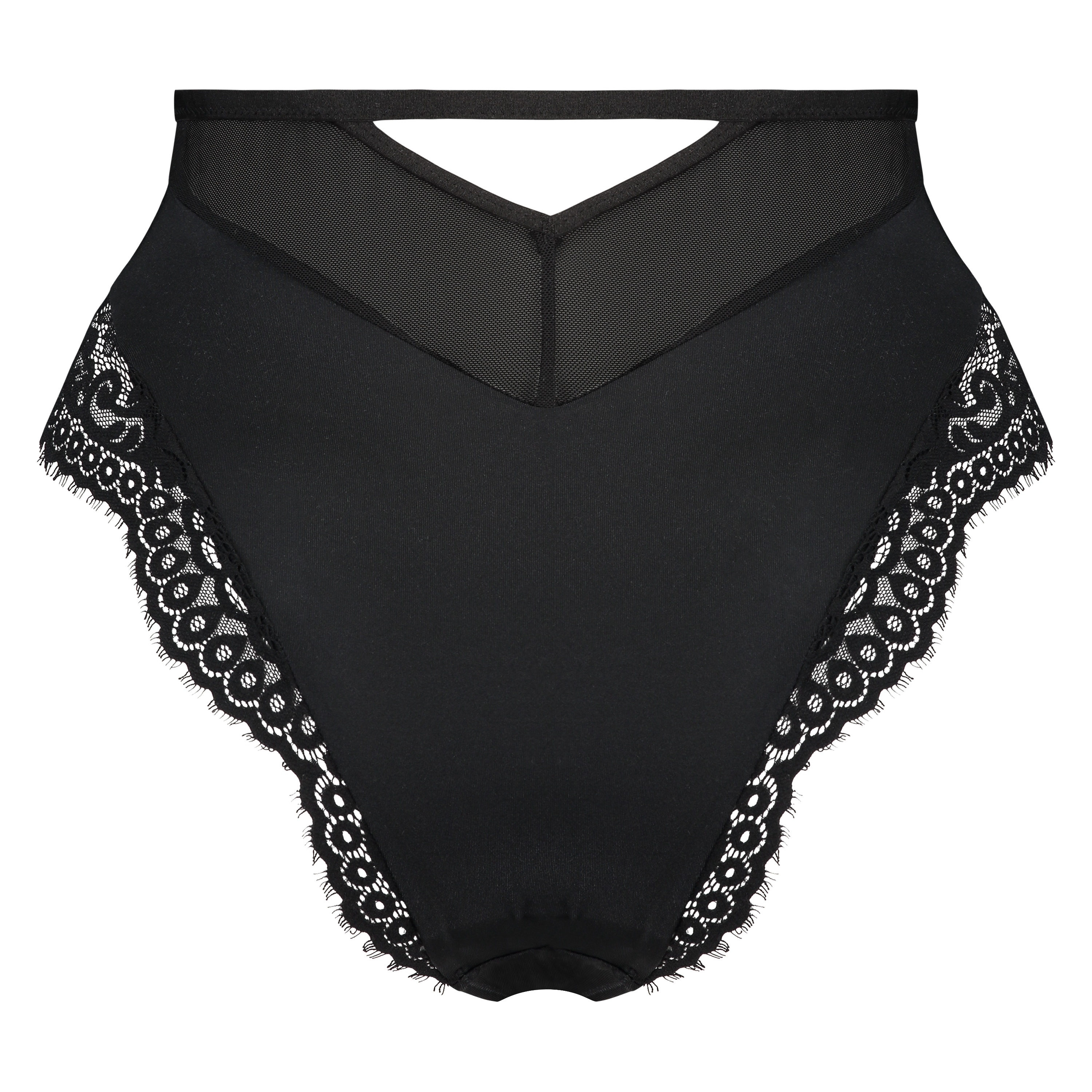 Cardi h&ouml;g brazilian-trosa, Svart, main