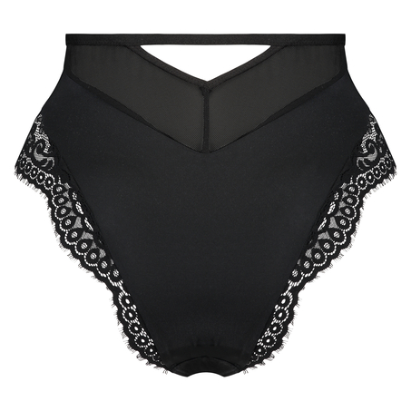 Cardi h&ouml;g brazilian-trosa, Svart