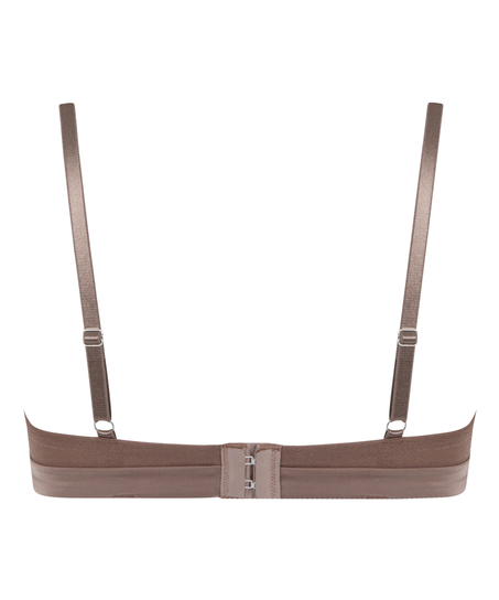 Icke formpressad bygel-bh Blaze, Brun