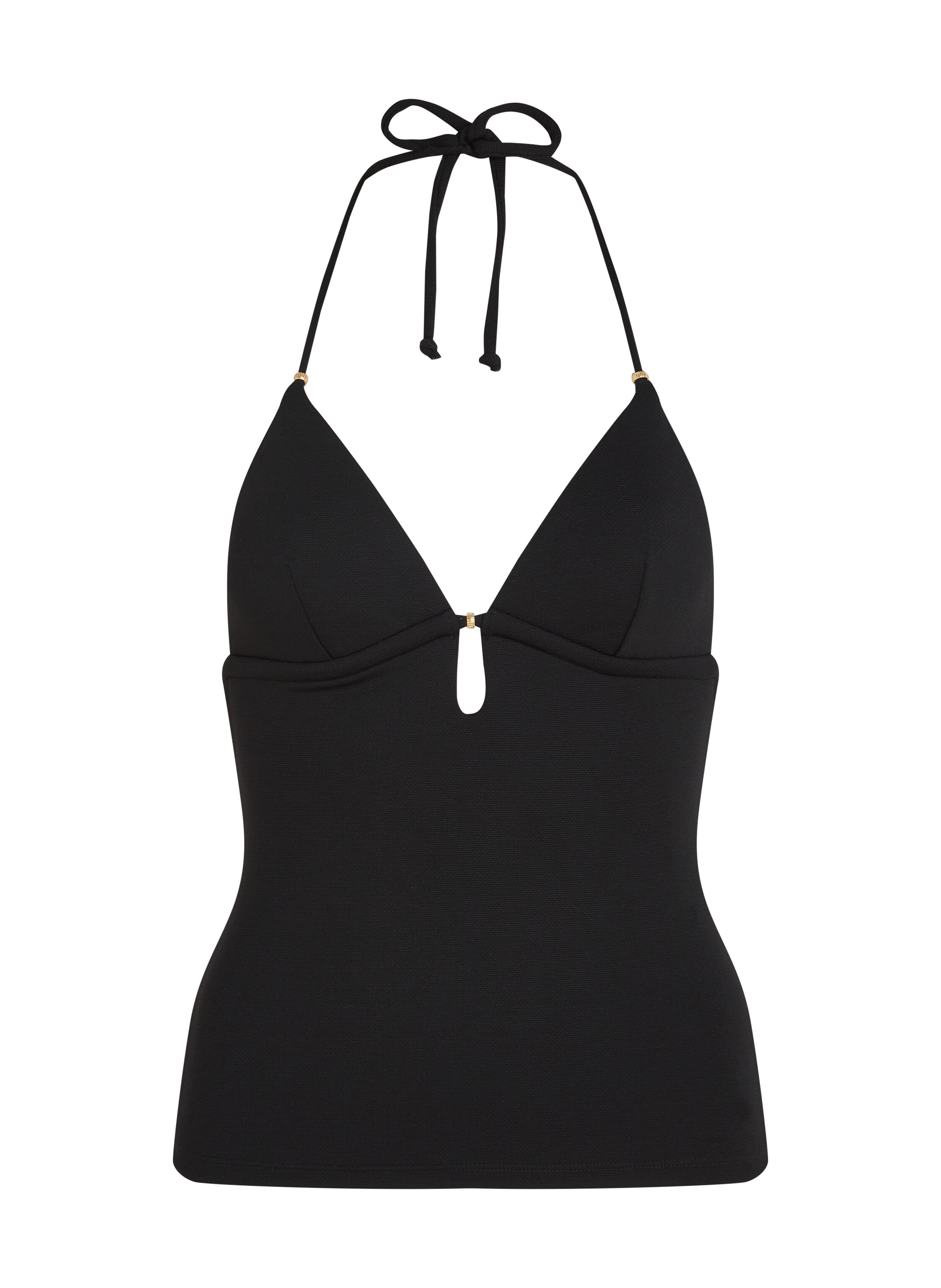 Holbox formande tankini, Svart