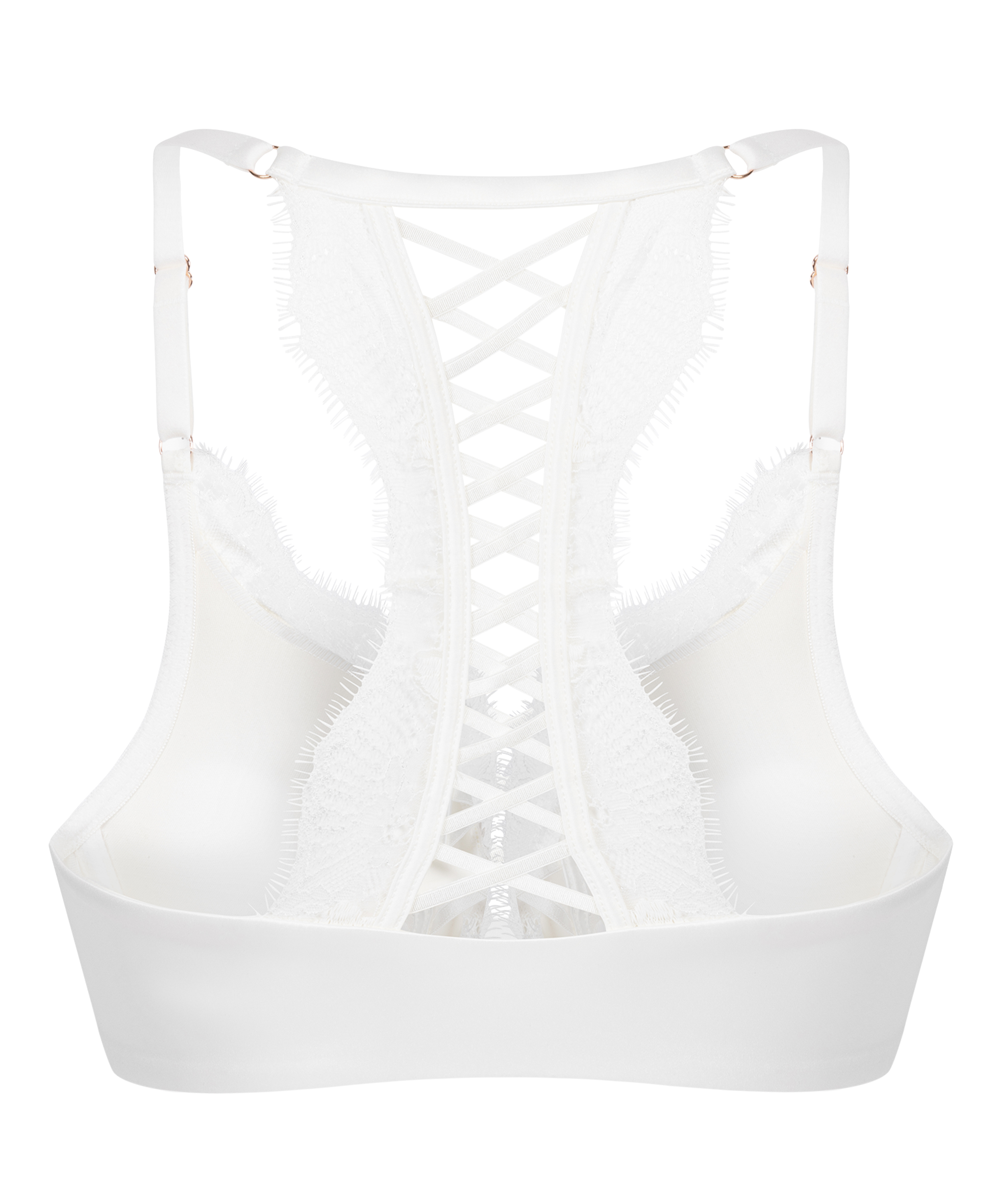 Formpressad bygel-bh med pushup Tiah, Vit, main