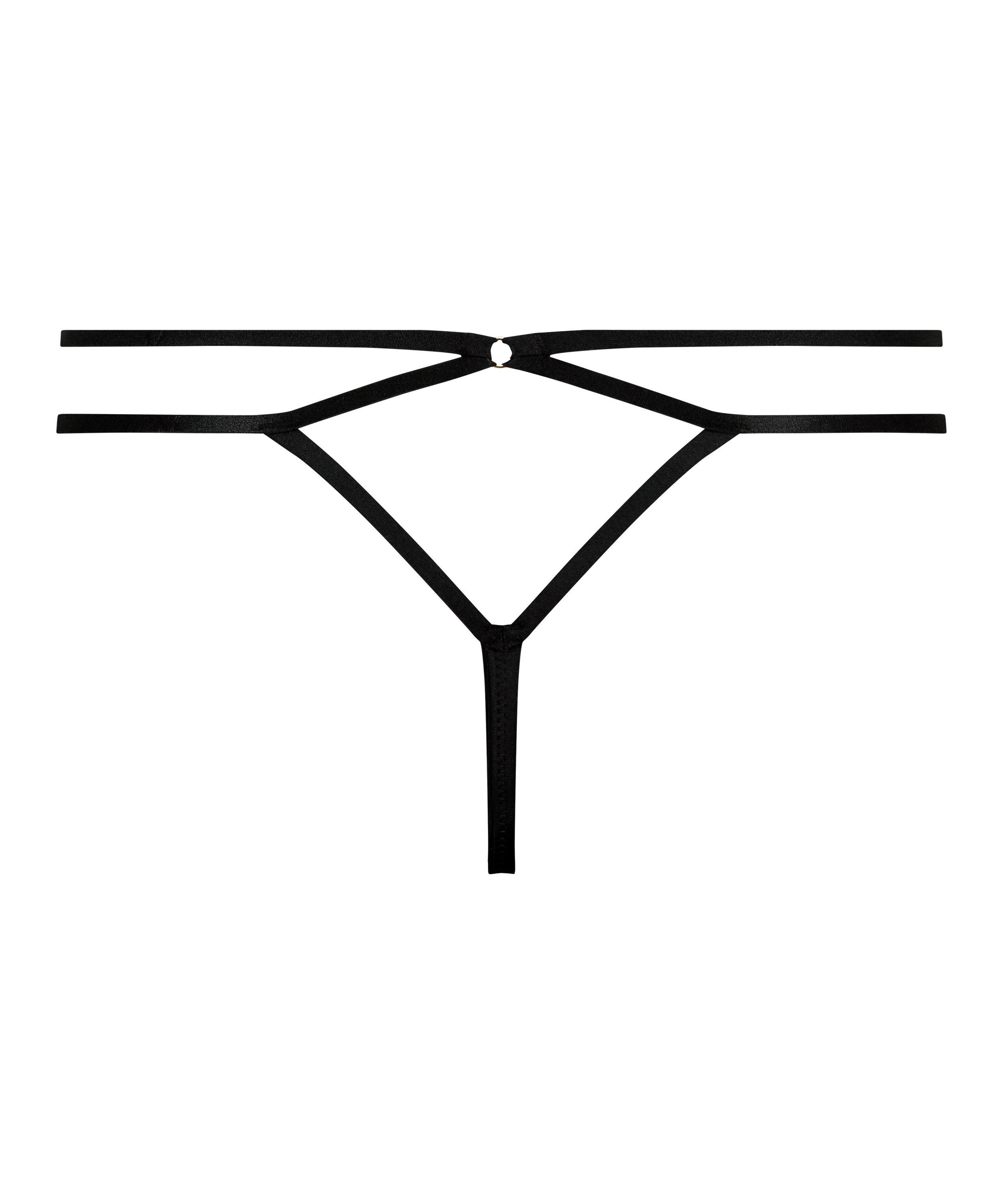 tanga-stringtrosa, Svart, main