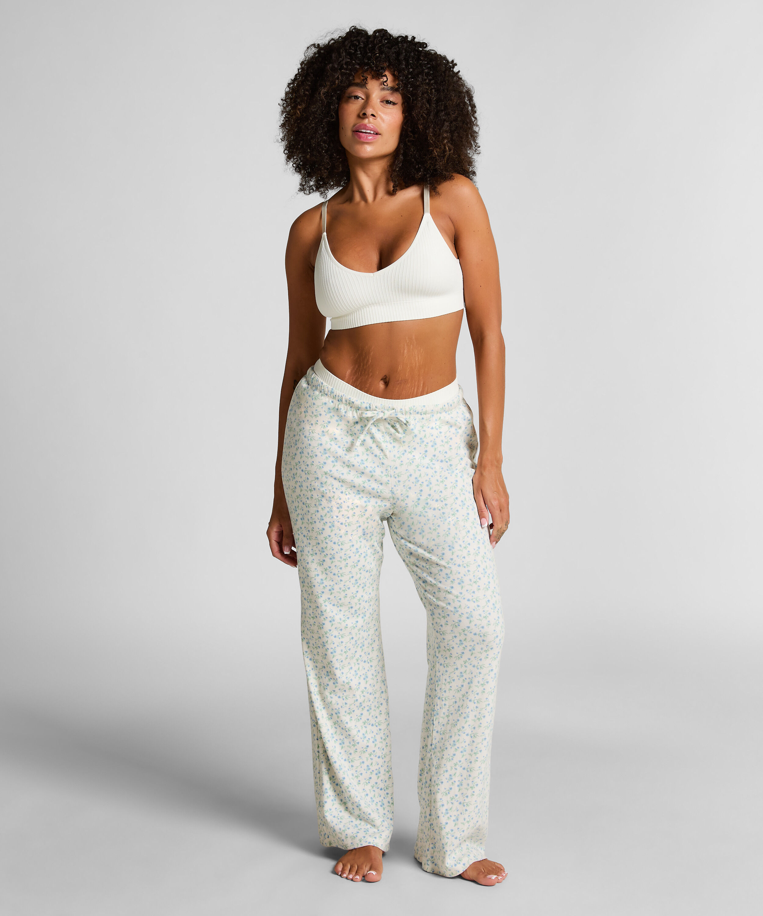 Florecita pyjamasbyxor, Vit