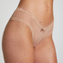Brazilian-trosa V-shape mesh, Beige
