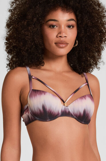 Hunkemöller Vadderad Bygel Bikini Topp Mauritius Lila