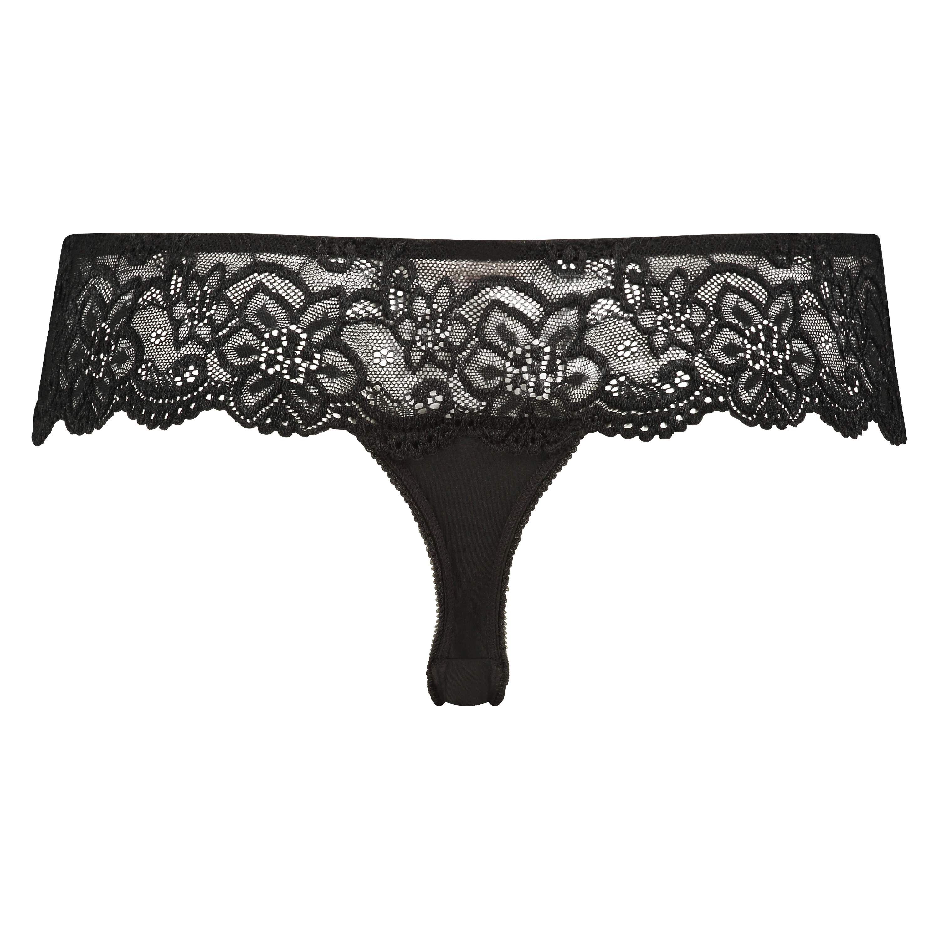 Boxerstringtrosa Lace, Svart, main