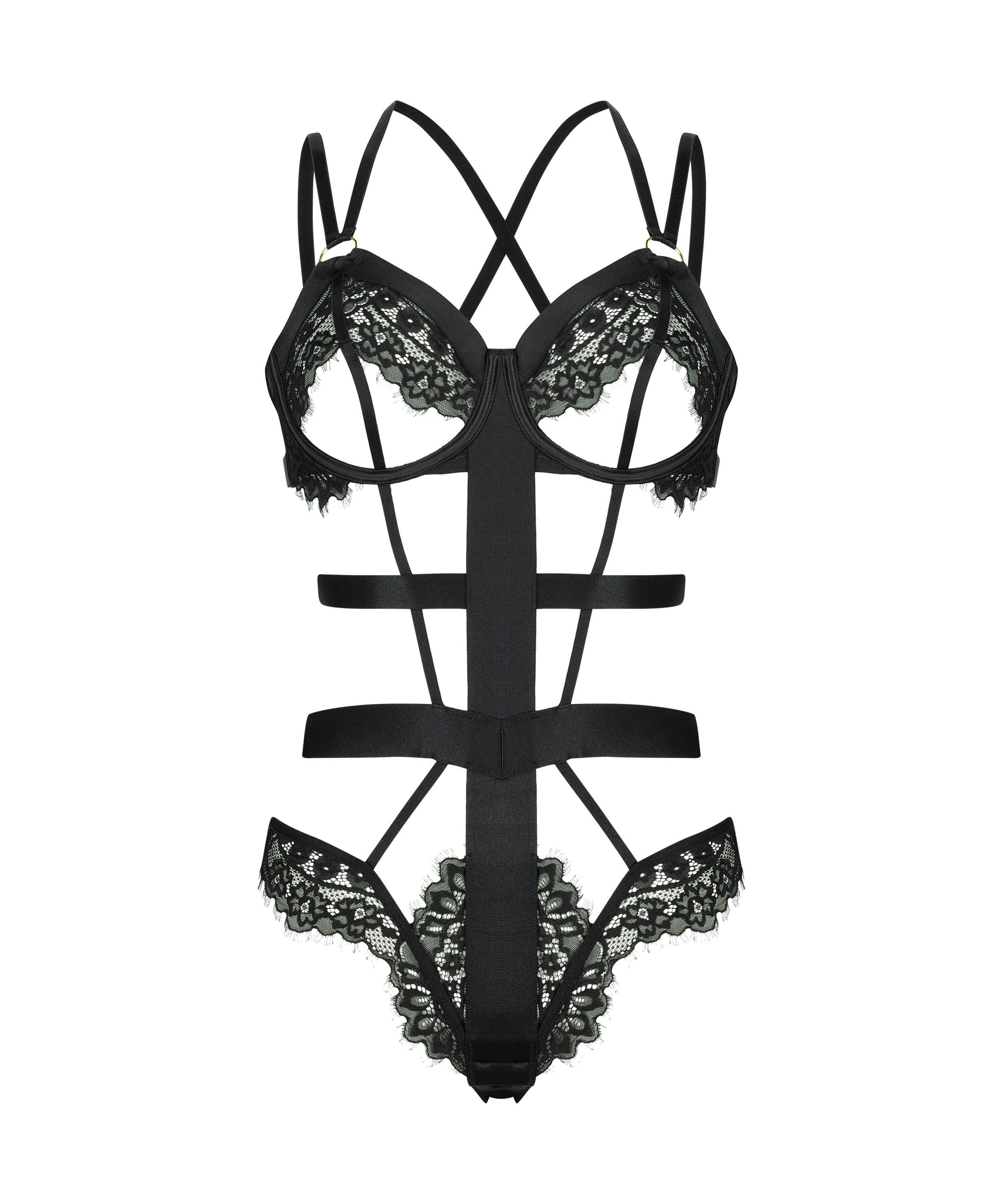 Private Flora Body, Svart, main