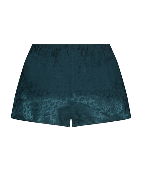 Shorts Leopard, Blå