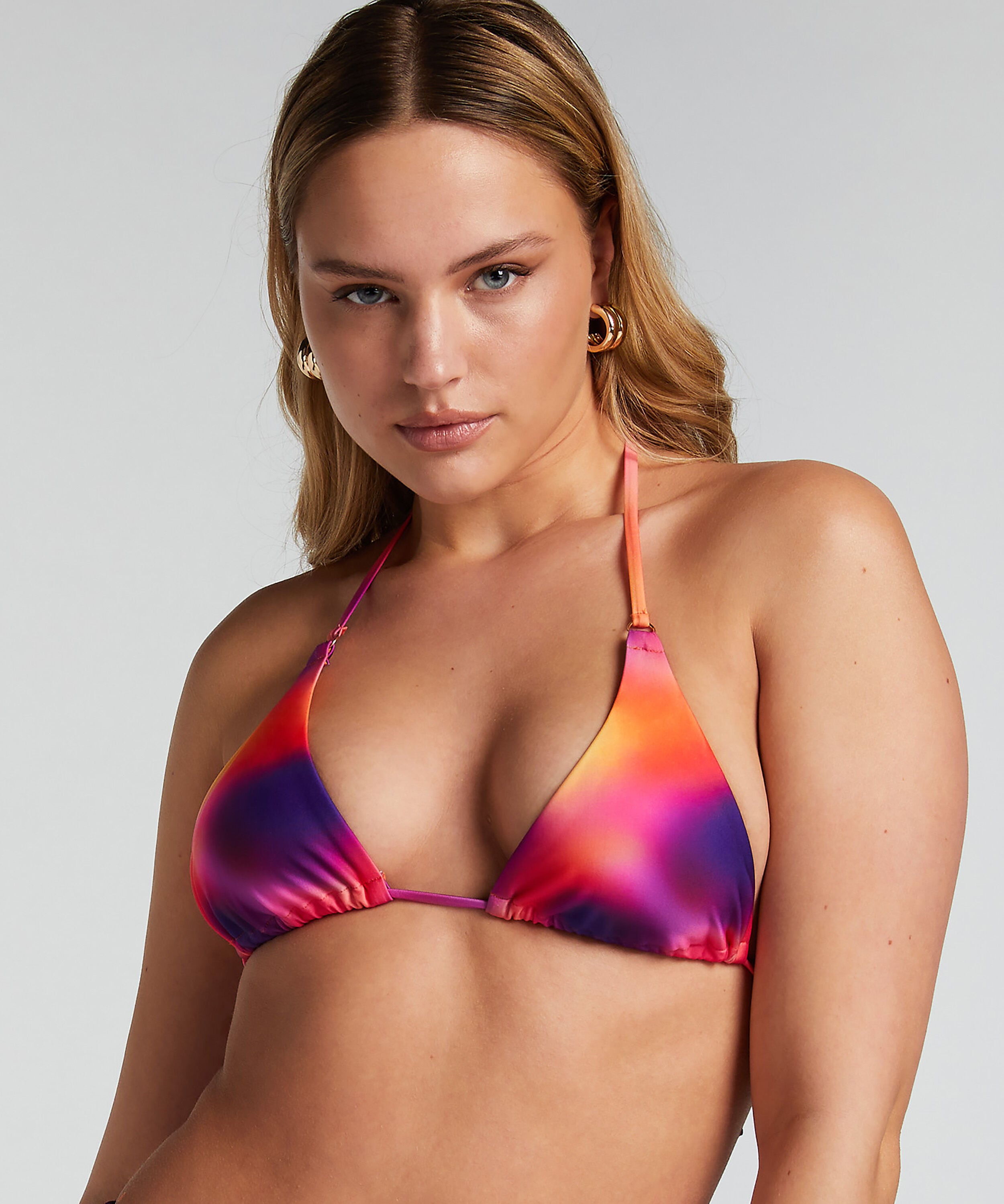 Triangle Bikinitopp Sunset, Lila