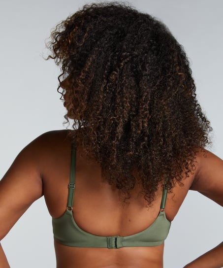 Formpressad bh utan bygel Mona, Gr&ouml;n