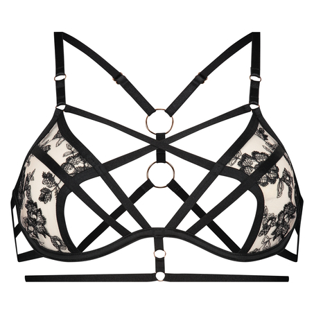 Icke vadderad bygelbeh&aring; Dahlia, Svart