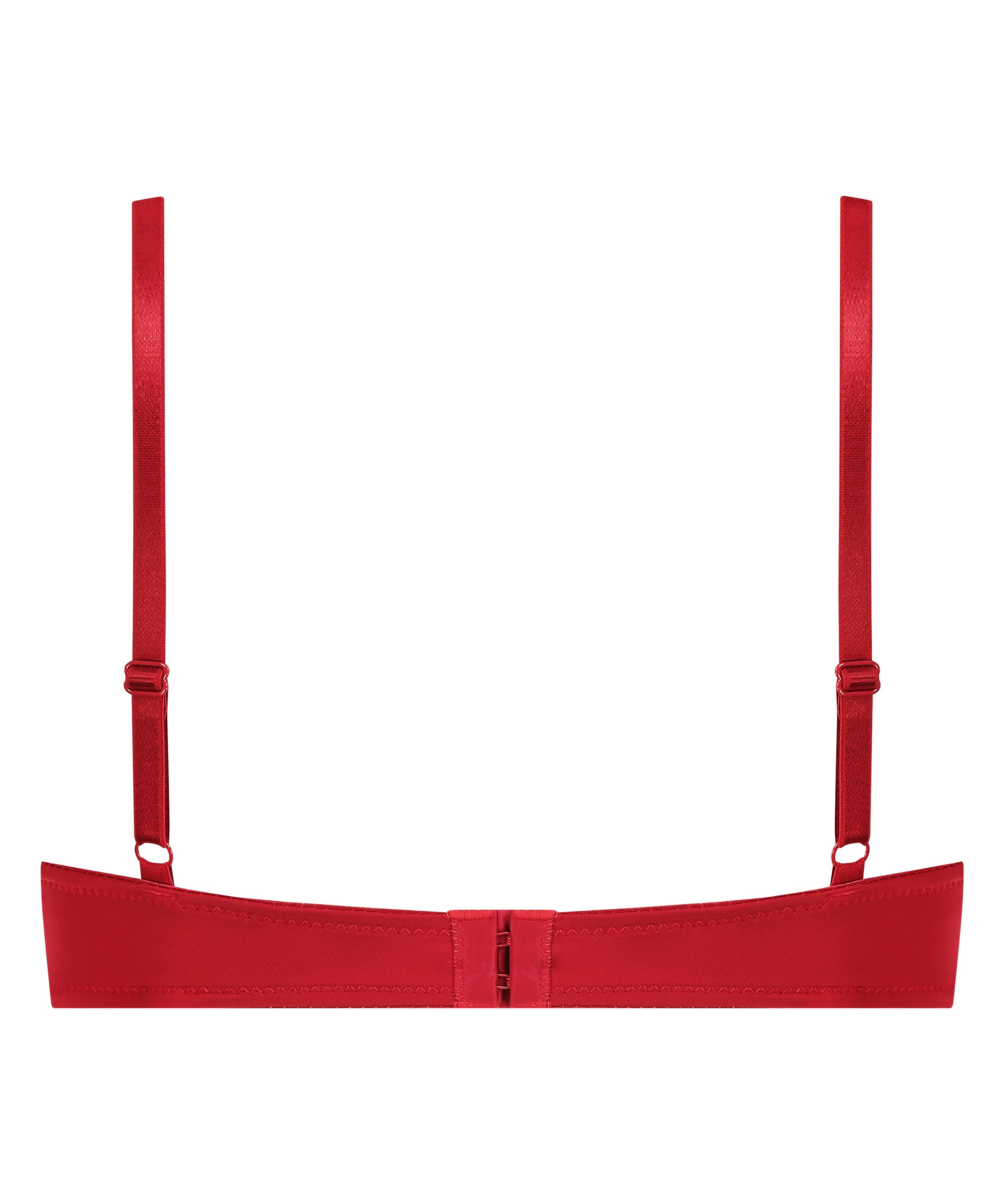 Formpressad bygel-bh Plunge, R&ouml;d, main