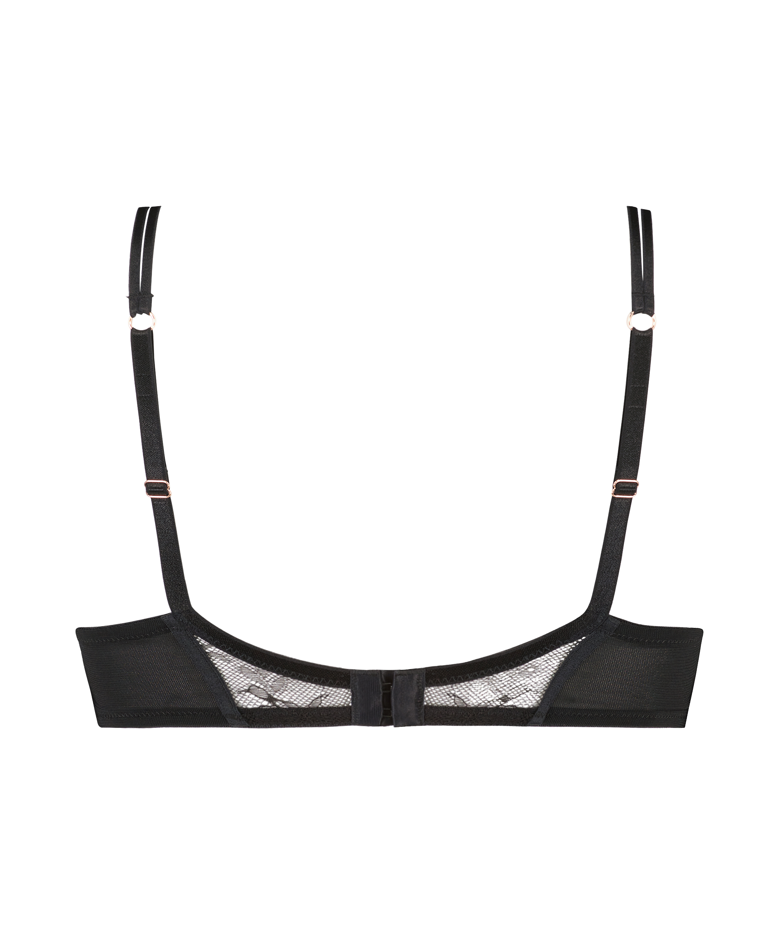 Kelsey icke-vadderad bygel-behå Lucy Hale, Svart, main