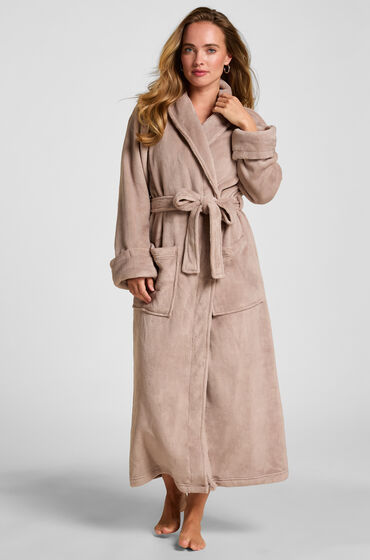 Mjuk badrock i fleece