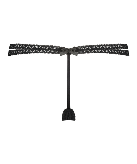 Stringtrosa Jeann, Svart