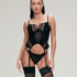 Bustier Isabella, Svart