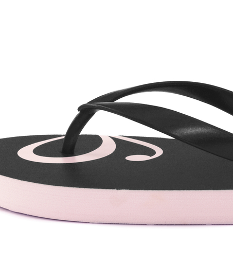Flip-flopsandaler Bow, Svart