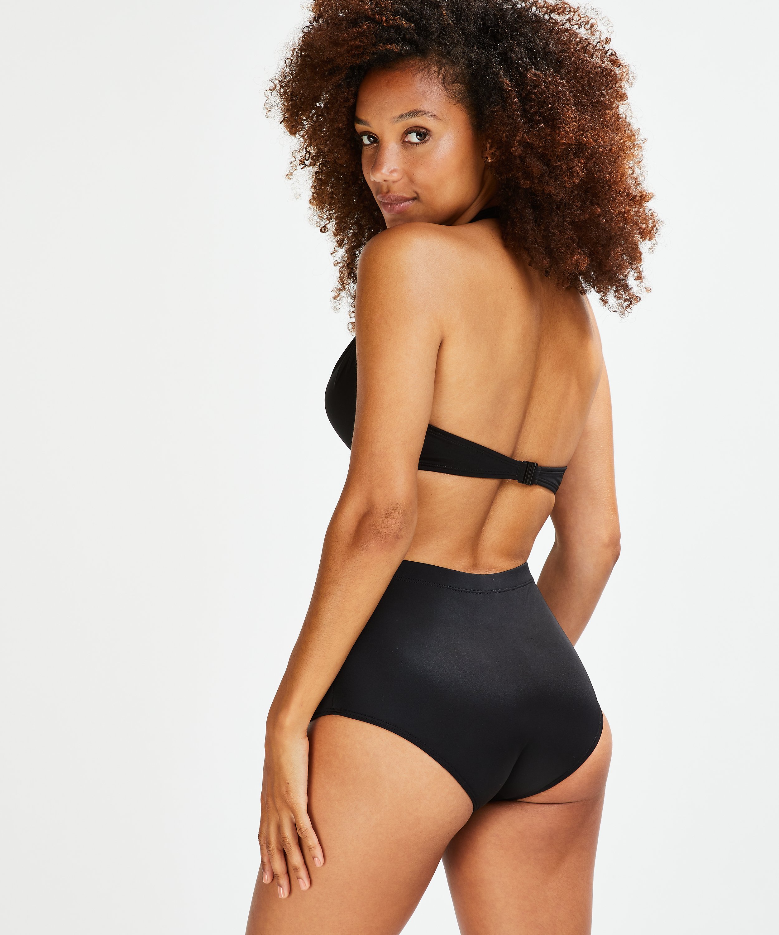 Bikiniboxertrosa Basic, Svart, main