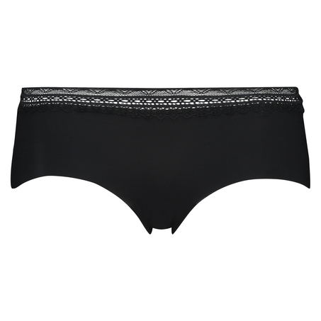 Boxertrosa Invisible lace waistband, Svart