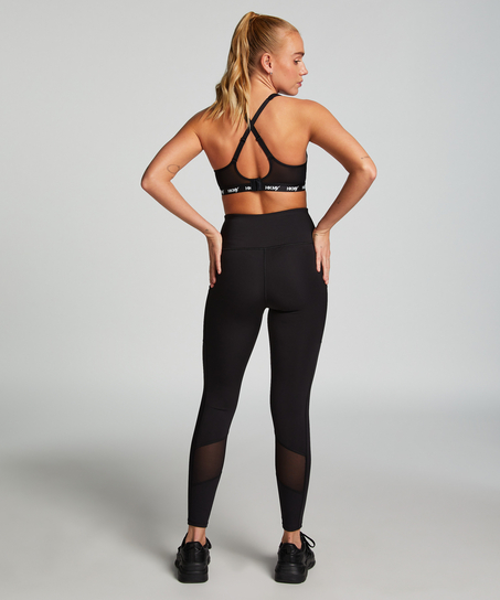HKMX Oh My Squat sportleggings med hög midja, Svart