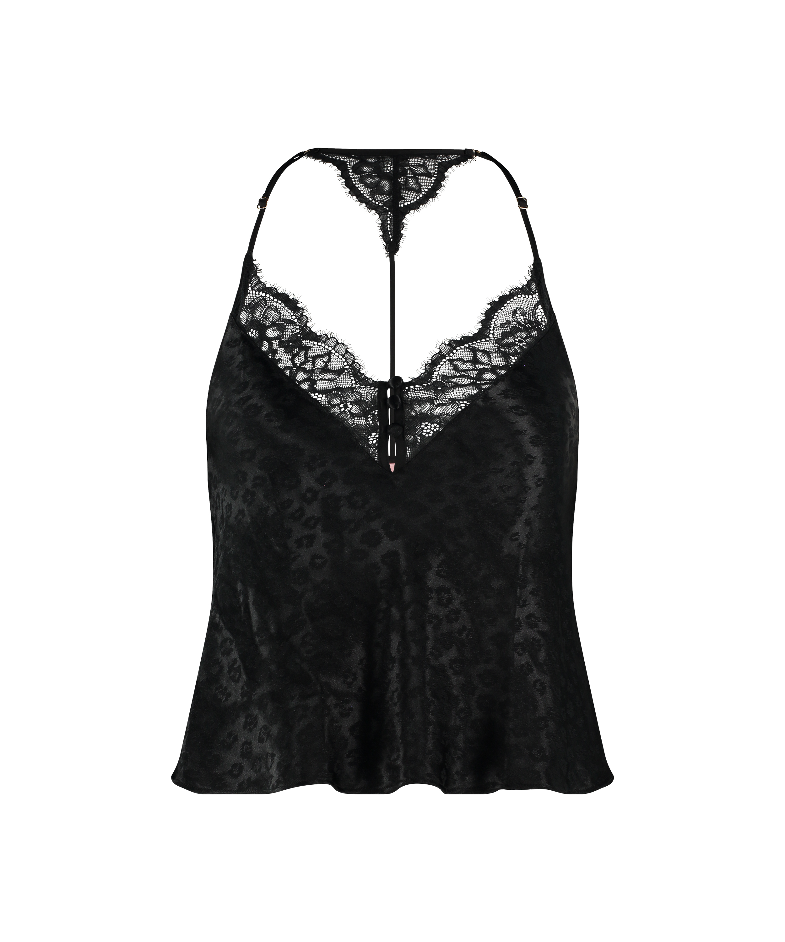 Cami Leopard, Svart, main