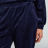 Pyjamasbyxor i velour, Bl&aring;