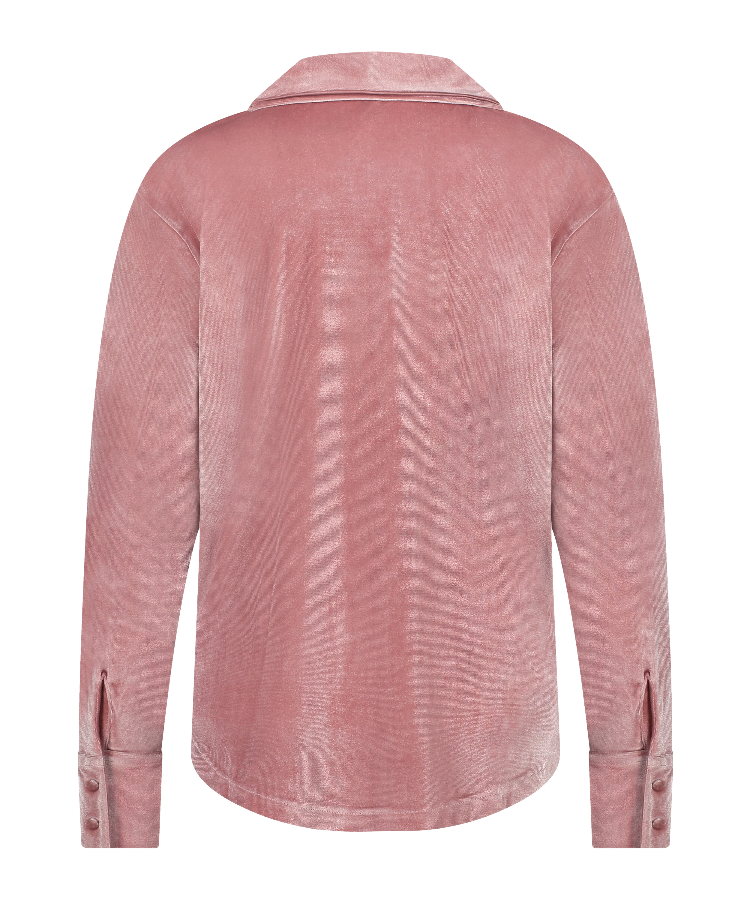 Långärmad jacka i vellor, Lila, main