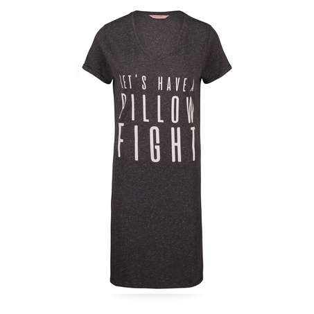 V-ringat nattlinne, Grå