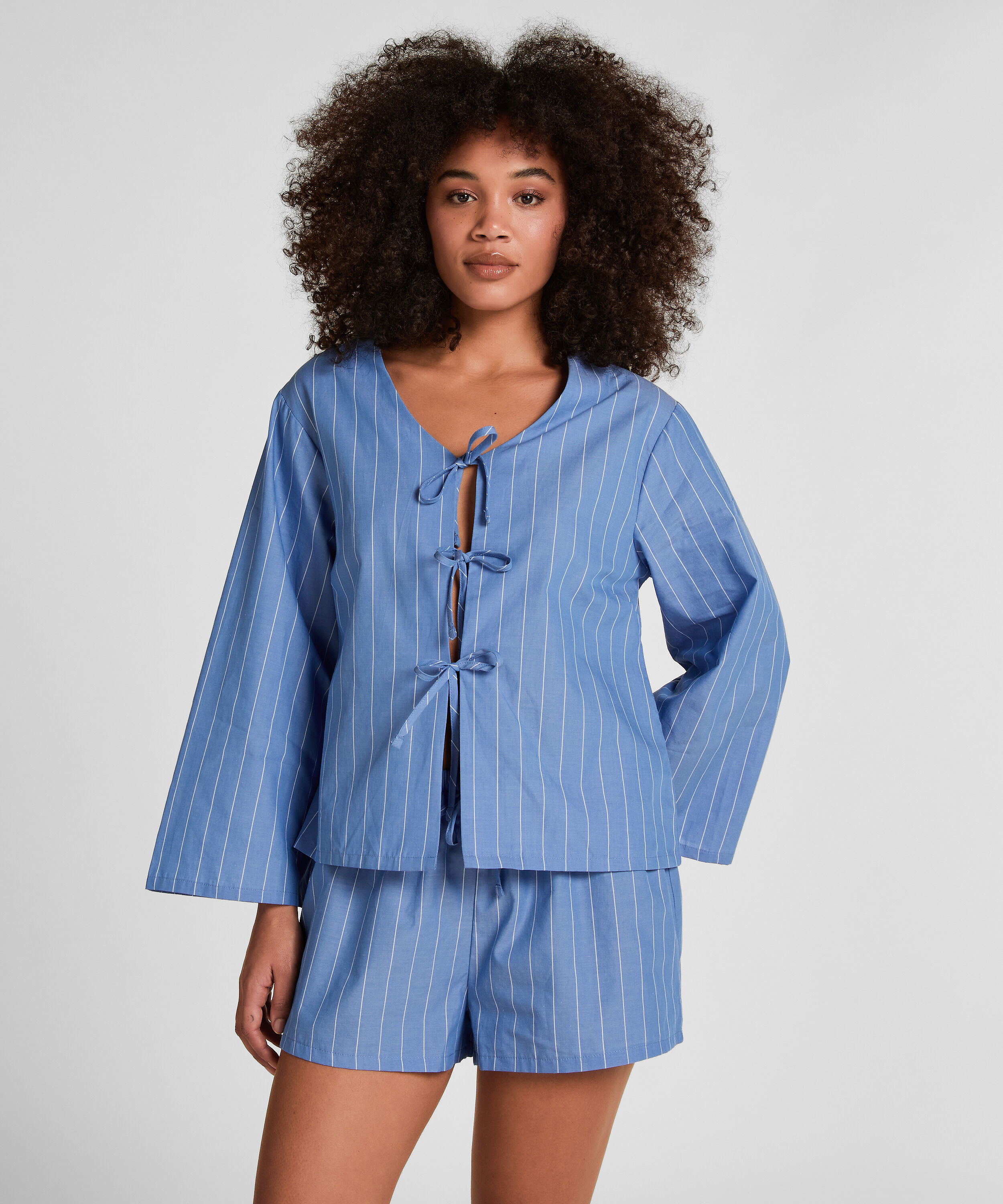 Randig Pyjamasjacka