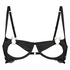 Angelica icke-formpressad bygel-bh, Svart