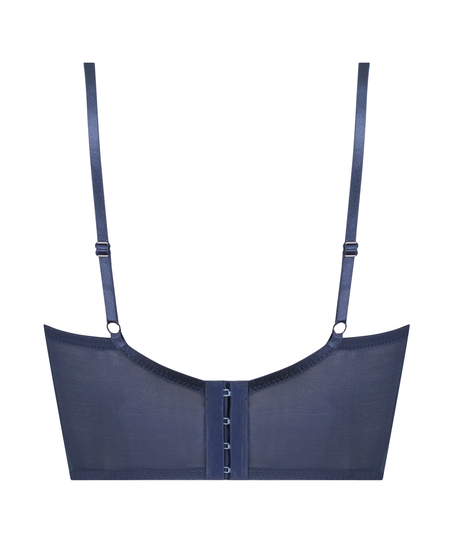 Formpressad longline bygel-bh Kimberley, Bl&aring;