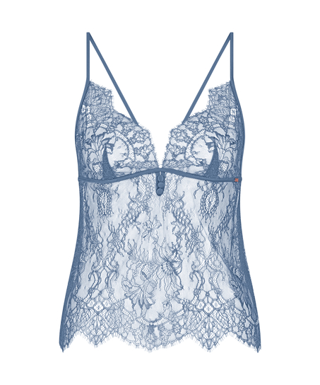 Cami Lace Delphine, Blå