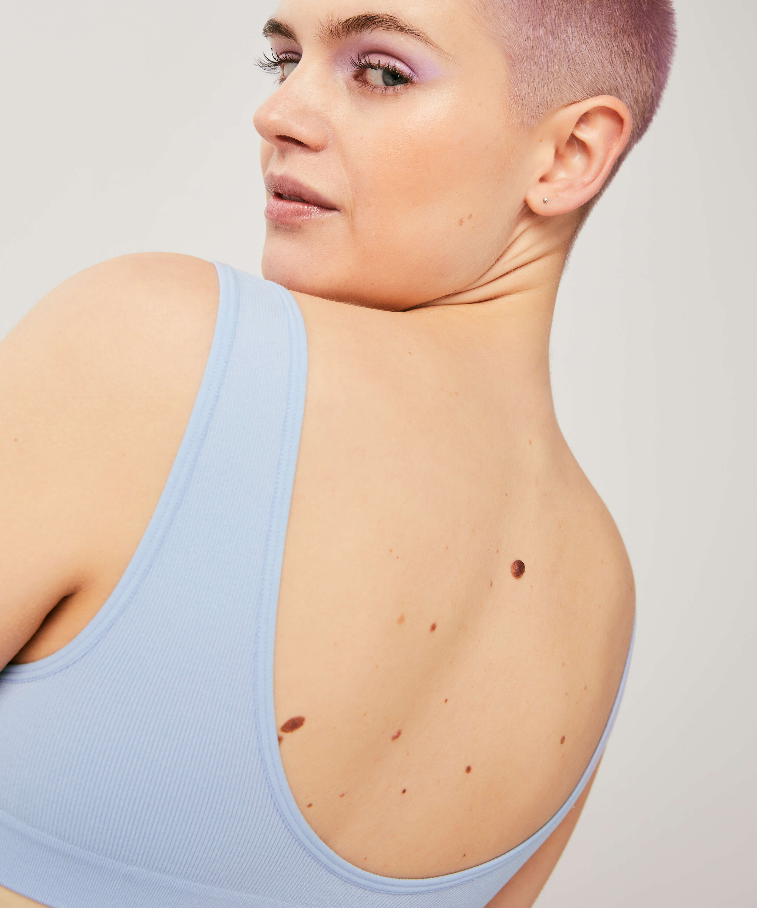 Bae bralette, bl&aring;, main