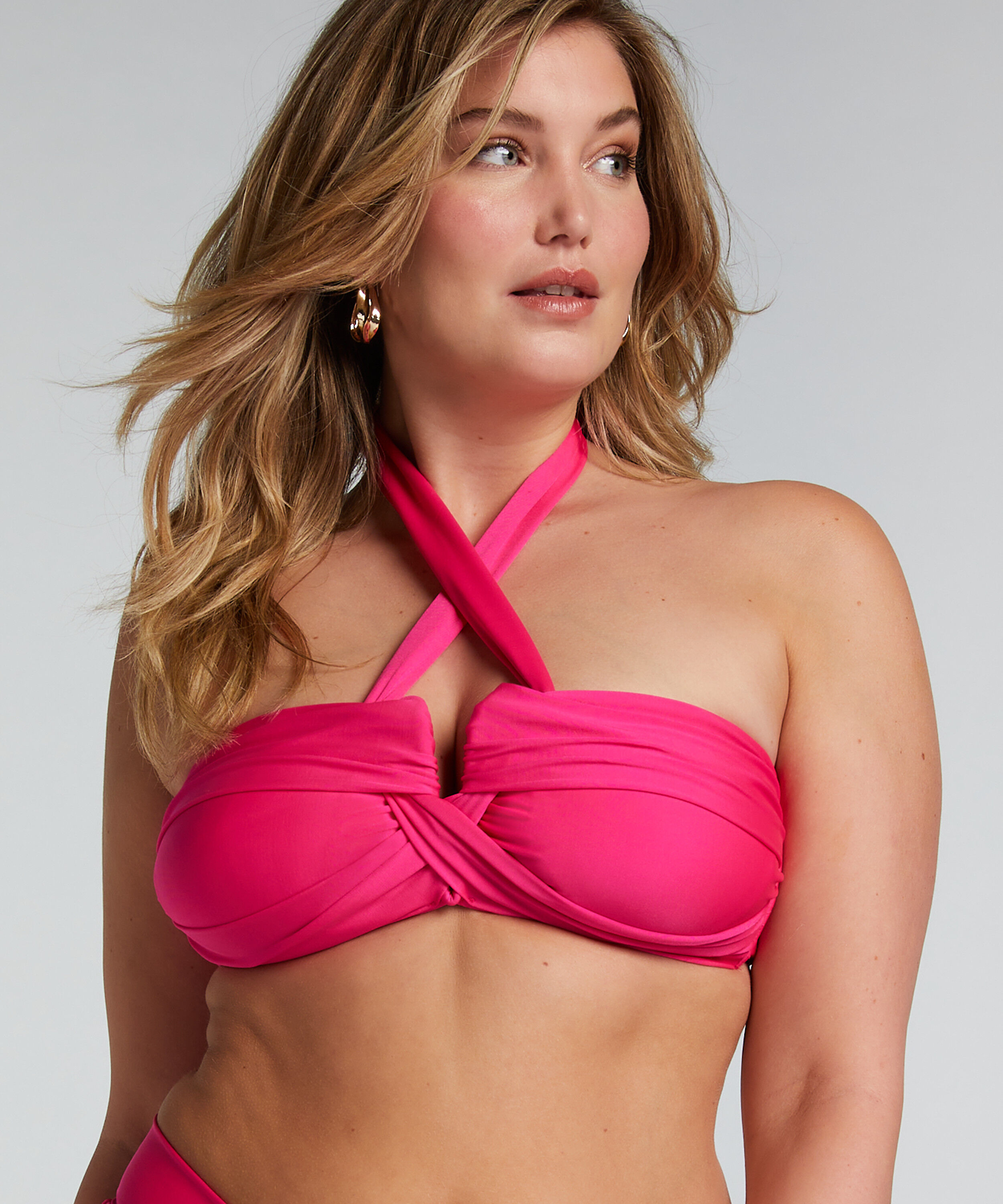 Bikinimagtopp Naples, Rosa
