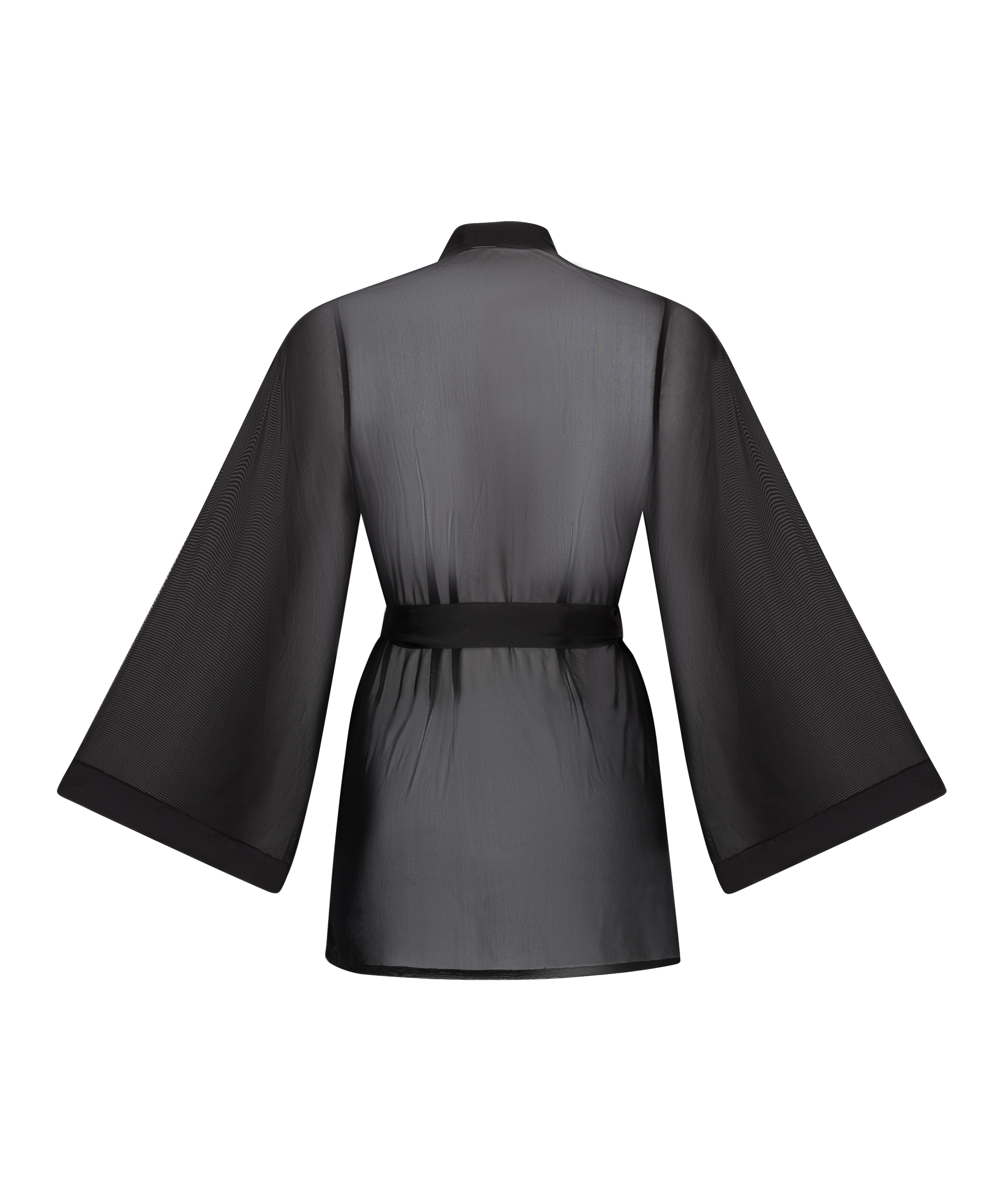 Kimono Maxime Tulle, Svart, main
